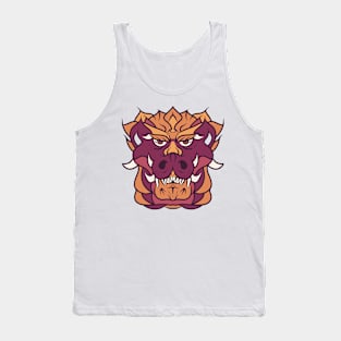 Dragon mask Tank Top